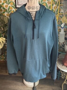 Under Armour Teal Half-Zip Hoodie